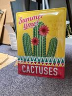 Cactus Tekstbord - Summer Time!, Huis en Inrichting, Woonaccessoires | Tekstborden en Spreuken, Ophalen, Nieuw