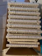 IKEA Bränäs rieten manden wit, 3 stuks, Gebruikt, Mand, ., Vierkant