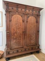 Poortkast, toogkast, linnenkast, antiek, Antiek en Kunst, Antiek | Meubels | Kasten, Ophalen