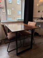 Eettafel, Huis en Inrichting, Tafels | Eettafels, Ophalen, 50 tot 100 cm, Zo goed als nieuw, Vijf personen of meer