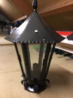 Antiek Buitenlamp Zwart, Tuin en Terras, Buitenverlichting, Wandlamp, Ophalen of Verzenden, 50 tot 250 watt, Netvoeding