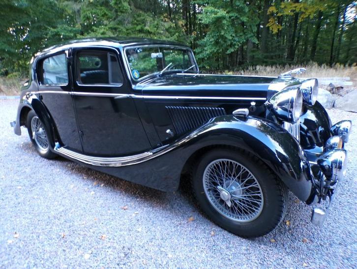 Jaquar  MK 4   bjr 1948   [ LAGE PRIJS ], Auto's, Oldtimers, Particulier, Mistlampen, Open dak, Jaguar, Benzine, Sedan, Handgeschakeld