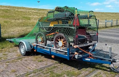 MARATHON WAGEN VERVOER AANHANGER-KOETS VERVOER TRAILER, Dieren en Toebehoren, Paarden en Pony's | Trailers en Aanhangwagens, Zo goed als nieuw