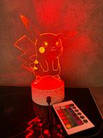 Pikachu Lamp met Kleuren en Afstandsbediening, Ophalen of Verzenden, Gebruikt