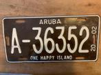 Nummerplaat Aruba 2002, Auto's, Ophalen of Verzenden, Zo goed als nieuw