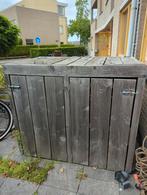 Houten Kliko Ombouw - 2 Containers, Ophalen, Gebruikt, Hout, Containerberging