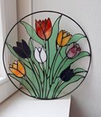 Tiffany glas in lood, Ophalen of Verzenden, Zo goed als nieuw, Glas