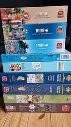 Diverse puzzels 1000 stukjes, Hobby en Vrije tijd, Ophalen of Verzenden, 500 t/m 1500 stukjes, Zo goed als nieuw, Legpuzzel
