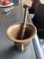 Wegens kleiner wonen te koop Messing  vijzel., Antiek en Kunst, Ophalen