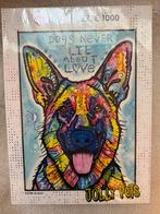 Heye puzzel ~ herdershond ~ 1000 stukjes, Ophalen of Verzenden, 500 t/m 1500 stukjes, Zo goed als nieuw