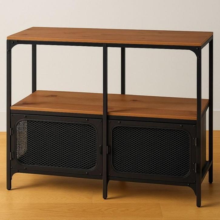 IKEA FJÄLLBO Stellingkast - Zwart / Black - ZGAN, Huis en Inrichting, Kasten | Stellingkasten, Zo goed als nieuw, Ophalen