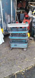 hazet gereedschapkar, Doe-het-zelf en Verbouw, Gereedschapskisten, Ophalen, Gebruikt