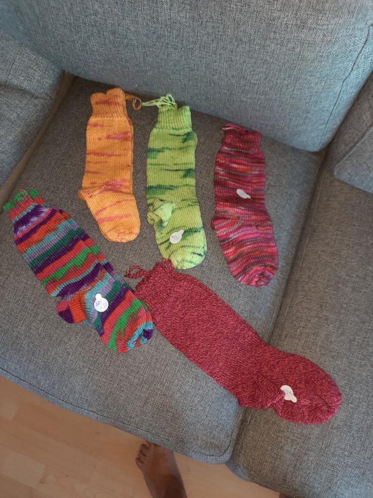 Handgebreide Kinder Kniekousen - Warm en Uniek!, Kleding | Dames, Sokken en Kousen, Sokken en Kniesokken, Overige kleuren, Nieuw