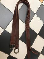 Hans ubbink bruine leer leren riem 90, 80 tot 90 cm, Echt leder, Heupriem, Ophalen of Verzenden