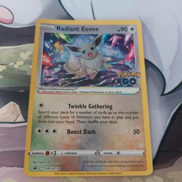 Radiant Eevee - Pokémon GO - SWSH230 beschikbaar voor biedingen