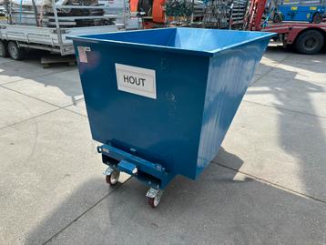 Intra Tippo 1100 kiepkantelcontainer tbv heftruck  beschikbaar voor biedingen