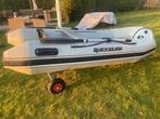 Quicksilver 300 SPORT (Alu Floor) en trailer., Watersport en Boten, Rubberboten, Ophalen, Aluminium, Quicksilver, Zo goed als nieuw