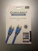 Oehlbach NF Audio-Cinchkabel Beat! - Nieuwstaat, Audio, Tv en Foto, Audiokabels en Televisiekabels, Ophalen of Verzenden, Zo goed als nieuw