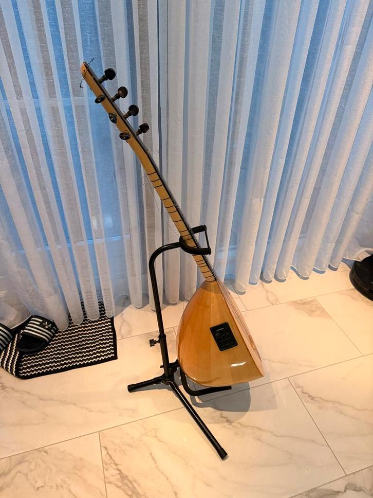 Saz / Bağlama - Zo goed als nieuw, Muziek en Instrumenten, Snaarinstrumenten | Overige, Zo goed als nieuw, Luit, Saz of Bouzouki
