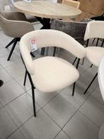 Eetkamerstoel teddy beige, Huis en Inrichting, Stoelen, Ophalen, Nieuw, Wit, Eén