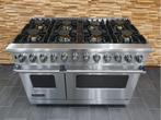 Luxe Fornuis Viking 121cm RVS 2 elektrische ovens 8 pits, Witgoed en Apparatuur, Fornuizen, Niet ingevuld, 60 cm of meer, Niet ingevuld