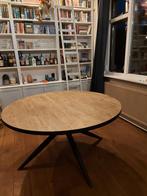 Ronde eettafel mango melamine, 150cm, Huis en Inrichting, Tafels | Eettafels, Ophalen
