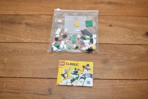 Lego Classic 11012, 60 stenen, witte stenen, compleet, Kinderen en Baby's, Speelgoed | Duplo en Lego, Gebruikt, Lego, Complete set