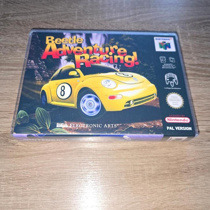 Beetle Adventure Racing! N64 Game case, Spelcomputers en Games, Games | Nintendo 64, Zo goed als nieuw, Racen en Vliegen, 3 spelers of meer