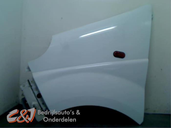 Scherm links-voor van een Opel Vivaro (WIT), Auto-onderdelen, Carrosserie en Plaatwerk, Opel, Gebruikt, 3 maanden garantie, Ophalen of Verzenden