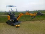 Minigraver minikraan 1800 kilo benzine motor, Zakelijke goederen, Ophalen, Grondbewerking