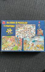 Jan van Haasteren puzzel 3x1000 stukjes, Hobby en Vrije tijd, Denksport en Puzzels, Ophalen of Verzenden, Zo goed als nieuw