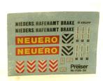 Stickervel Preiser NEUERO  nr1138-30, Ophalen of Verzenden, Zo goed als nieuw, Bus of Vrachtwagen, Overige merken