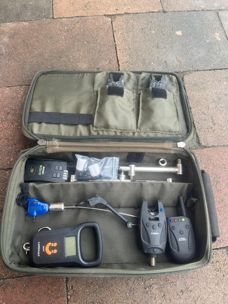 Karper Set, Watersport en Boten, Hengelsport | Karpervissen, Gebruikt, Complete set, Ophalen of Verzenden