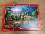 Castorland legpuzzel Cottage in the moon garden, Ophalen of Verzenden, 500 t/m 1500 stukjes, Nieuw, Legpuzzel