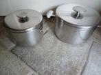 Vintage kookpannen Gero Zilmeta, Ophalen of Verzenden, Gebruikt, Rvs, Kookpan of Snelkookpan