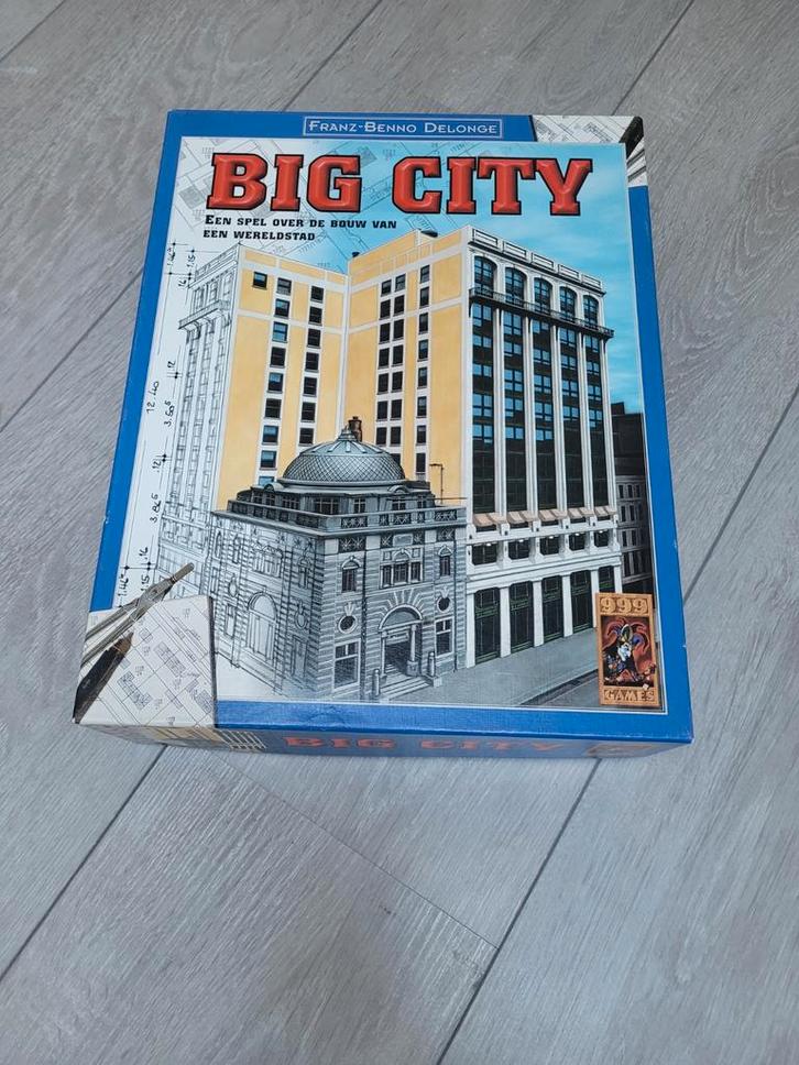 Big City Bordspel - 999 Games, Hobby en Vrije tijd, Gezelschapsspellen | Bordspellen, Ophalen of Verzenden