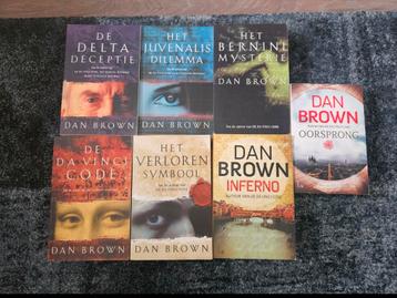7 x Dan Brown beschikbaar voor biedingen