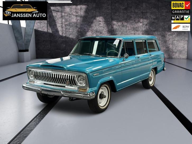 Jeep Wagoneer 3.8 Body Off gerestaureerd, zeer mooie auto, Auto's, Jeep, Bedrijf, Te koop, Wagoneer, 4x4, Metallic lak, Benzine
