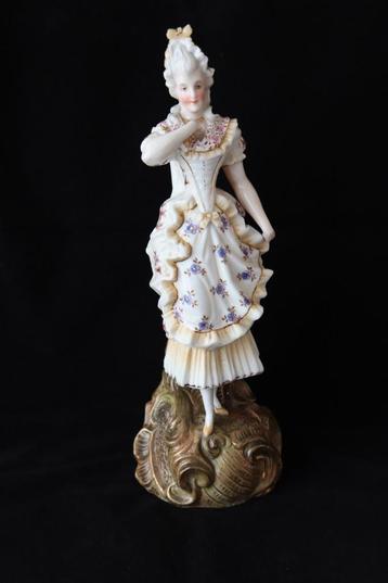 Antieke Rudolstadt Ernst Bohne&Sohne figurine c 1875