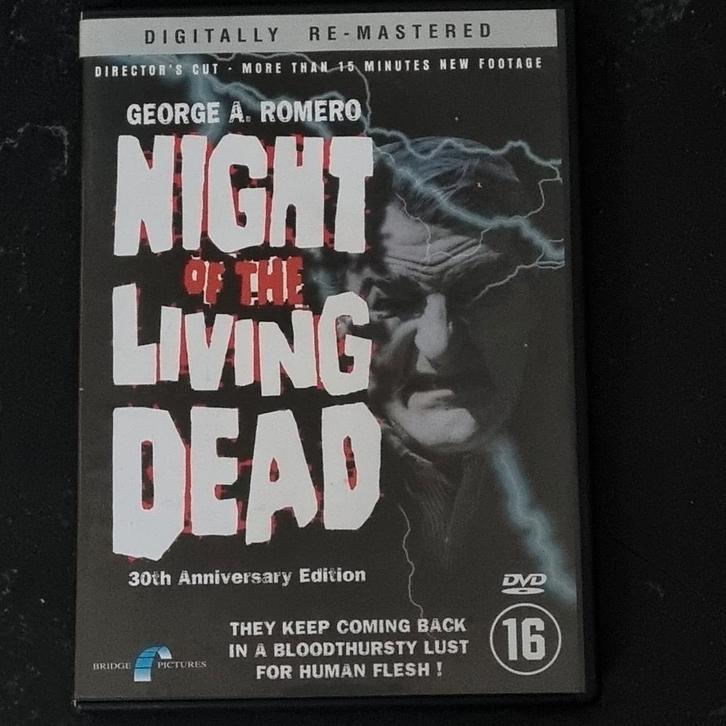 Night of the Living Dead - 30th Anniversary Edition DVD, Cd's en Dvd's, Dvd's | Horror, Zo goed als nieuw, Vampiers of Zombies