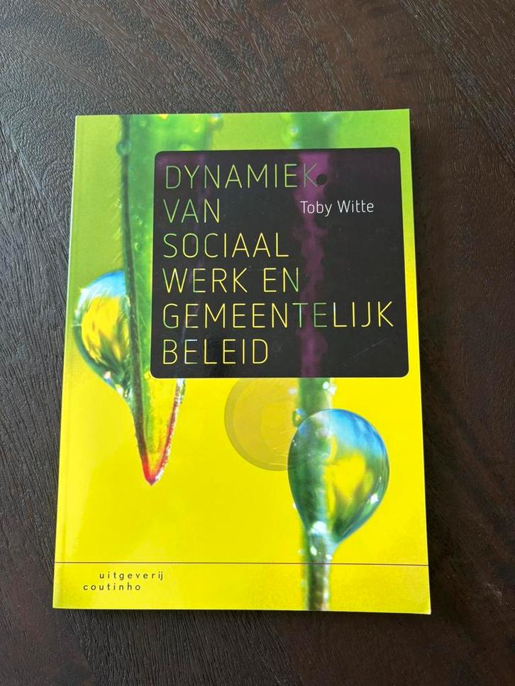 Dynamiek van sociaal werk en gemeentelijk beleid, Boeken, Politiek en Maatschappij, Zo goed als nieuw, Maatschappij en Samenleving