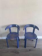 2 Vintage Bruno Rey stoelen blauw, Ophalen, Gebruikt, Twee, Blauw