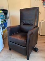 Relax Fauteuil 'YET' met gesch. handbediening (rug+zitvlak), Ophalen, Gebruikt, 50 tot 75 cm, Leer