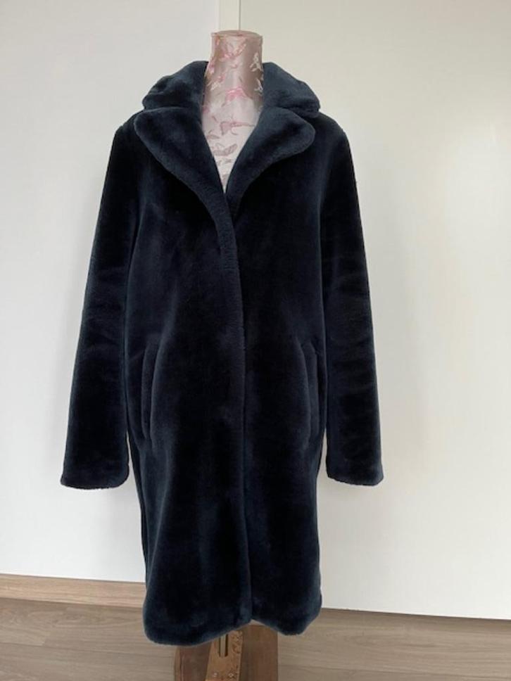 jas van Giacomo the Jacket , mtXL, blauw, zgan, Kleding | Dames, Jassen | Winter, Zo goed als nieuw, Maat 46/48 (XL) of groter