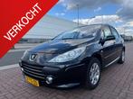 Peugeot 307 1.6-16V, Stof, Gebruikt, 4 cilinders, Zwart