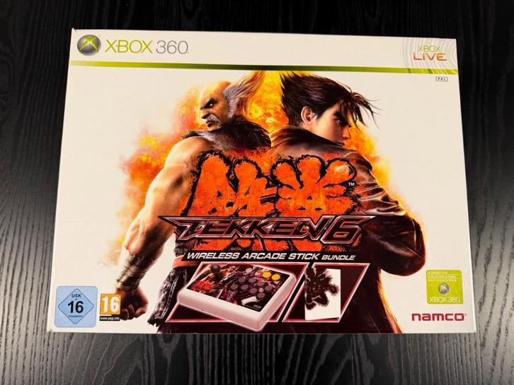 Tekken 6 Arcade Stick Ed. incl Hori Wireless Arcade Stick EX, Computers en Software, Joysticks, Nieuw, Ophalen of Verzenden