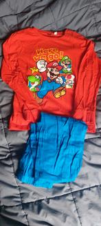Super Mario pyjama maat 140, Jongen, Ophalen of Verzenden, Zo goed als nieuw, Nacht- of Onderkleding