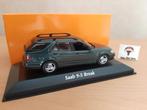 Saab 9-5 Break 1999 donkergroen metallic van Maxichamps 1:43
