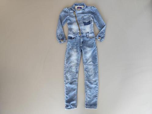 Juipsuit Dutch Dream denim - maat 140 - blauw, Kinderen en Baby's, Kinderkleding | Maat 140, Gebruikt, Meisje, Setje, Ophalen of Verzenden