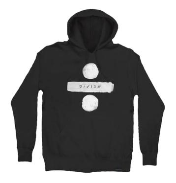 Merch Ed Sheeran Divide zwarte hoodie trui sweatshirt maat S beschikbaar voor biedingen